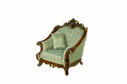 Кресло Султан, светлый орех королевская волна в Москве купить в интернет магазине - 5 Китов