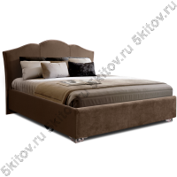 Кровать 1,4 Lotos с подъемным механизмом, шоколадный ликёр