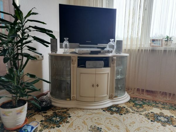 Тумба под ТВ СК Динара,беж в Москве купить в интернет магазине - 5 Китов