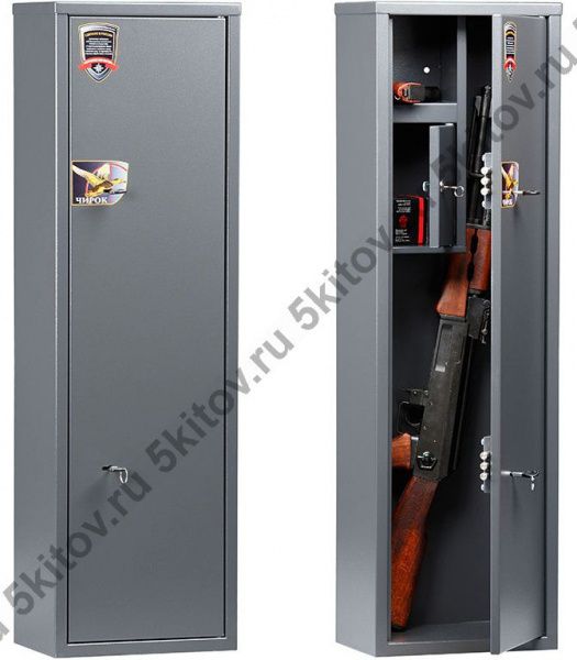 Металлический шкаф для хранения оружия AIKO ЧИРОК 1020 в Москве купить в интернет магазине - 5 Китов