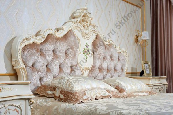 Кровать 1,8м  Шанель,крем в Москве купить в интернет магазине - 5 Китов