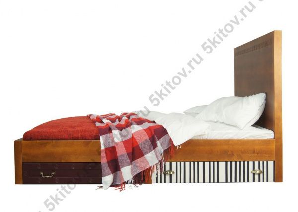 Кровать 1,2 Гуашь Бирч (Gouache Birch) в Москве купить в интернет магазине - 5 Китов
