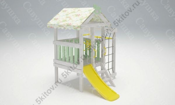 Кровать-игровой комплекс Савушка Baby 12 в Москве купить в интернет магазине - 5 Китов
