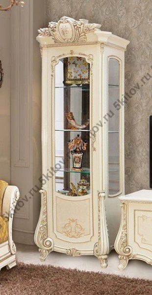Комплект витрин однодверных Монреаль АРД (2 шт), крем в Москве купить в интернет магазине - 5 Китов