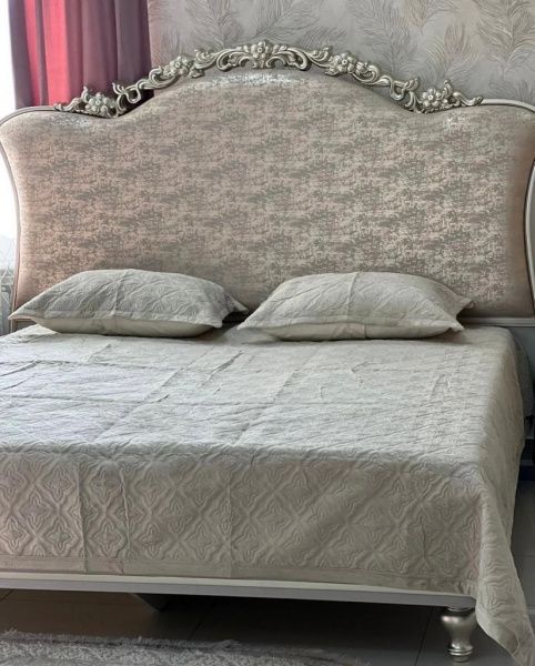 Кровать 1,8м Мария АРД, платина серая в Москве купить в интернет магазине - 5 Китов