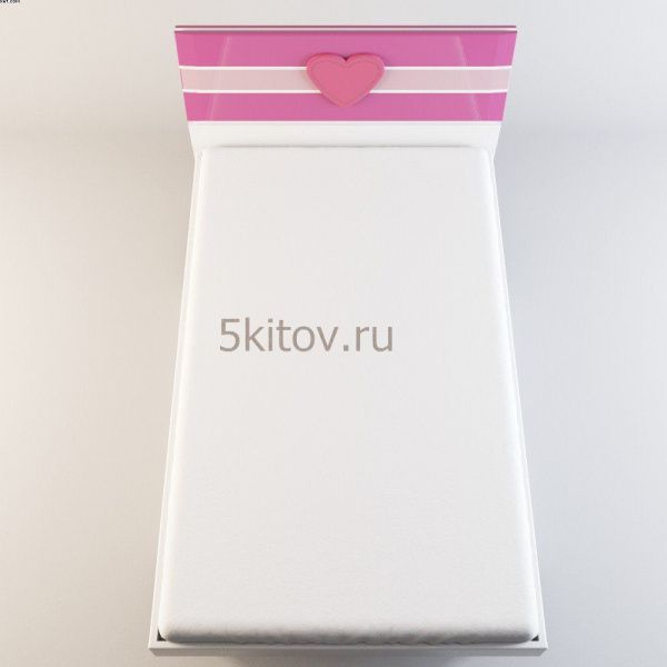 Комплект для детской Виолетта (кровать 0,9,прикроватный столик, угловой комп. стол, шкаф 3-х дверный) в Москве купить в интернет магазине - 5 Китов