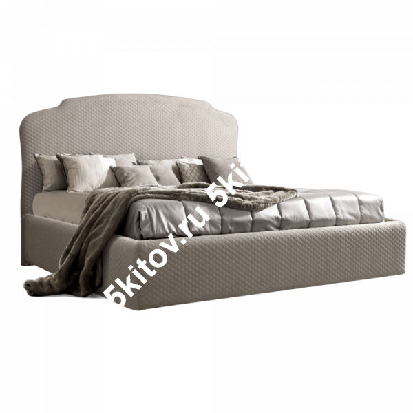 Кровать 1,8 Rimini с подъемным механизмом, светло-серый в Москве купить в интернет магазине - 5 Китов