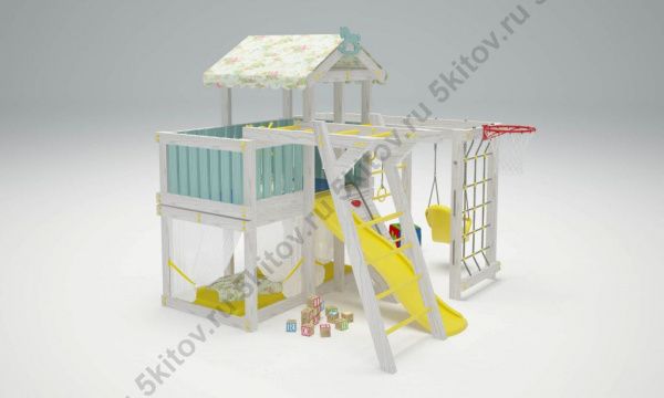 Кровать-игровой комплекс Савушка Baby 5 в Москве купить в интернет магазине - 5 Китов
