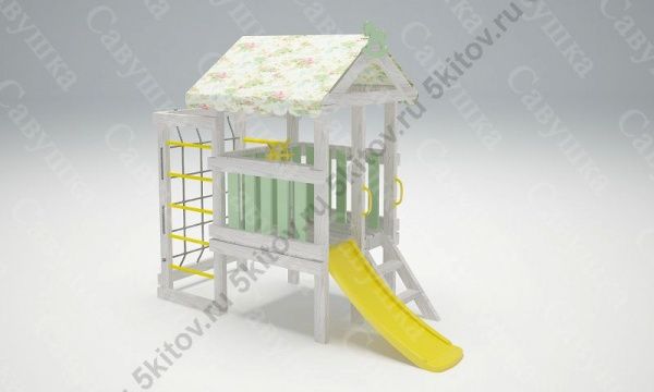 Кровать-игровой комплекс Савушка Baby 13 в Москве купить в интернет магазине - 5 Китов