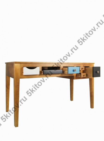 Рабочий стол Акварель Бирч (Aquarelle Birch), темный в Москве купить в интернет магазине - 5 Китов
