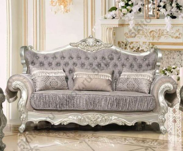 Комплект мягкой мебели Валенсия (диван 3-х местный раскладной, кресло 2шт.), шампань(перламутр) в Москве купить в интернет магазине - 5 Китов