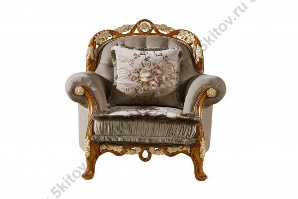 Комплект Мягкой мебели Венеция (диван+2 кресла), орех в Москве купить в интернет магазине - 5 Китов