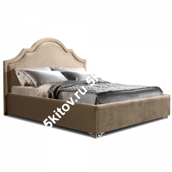 Кровать 1,6 Queen с подъемным механизмом, жемчужный берег в Москве купить в интернет магазине - 5 Китов