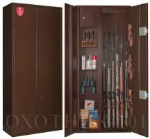 Металлический шкаф для хранения оружия Охотник-101 в Москве купить в интернет магазине - 5 Китов