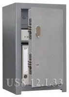 Универсальный сейф для документов, пистолетов, боеприпасов GunSafe US8 12.L33