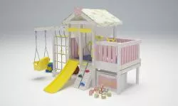 Кровать-игровой комплекс Савушка Baby 6 в Москве купить в интернет магазине - 5 Китов