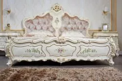 Кровать 1,8м  Шанель, крем в Москве купить в интернет магазине - 5 Китов