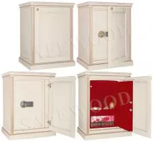 Элитный сейф в дереве SafeWood 78EL DS2 Flock Patina в Москве купить в интернет магазине - 5 Китов