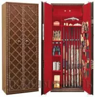 Сейф с кованой инкрустацией «Древняя Русь» GunSafe BS968.d32.L43 Flock