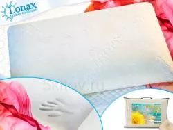 Подушка Лонакс Мемори Эластик классик, 60*40*12 в Москве купить в интернет магазине - 5 Китов