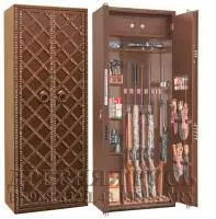 Сейф с кованой инкрустацией «Древняя Русь» GunSafe BS968.d32.L43 Primary