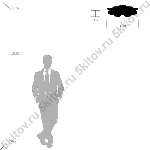 Люстра потолочная FAVO 750162 в Москве купить в интернет магазине - 5 Китов
