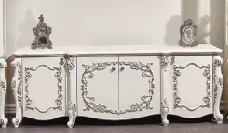 Тумба ТВ Венеция Стайл (Style) АРД, крем в Москве купить в интернет магазине - 5 Китов