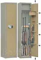 Оружейный сейф GunSafe BS95.EL
