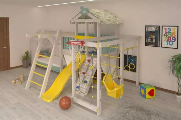 Игровой комплекс-кровать Савушка Baby - 5 в Москве купить в интернет магазине - 5 Китов