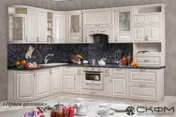 Угловая кухня Прага СК, беж в Москве купить в интернет магазине - 5 Китов