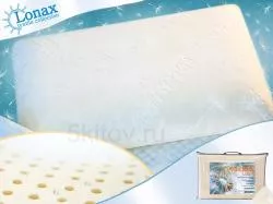 Подушка Лонакс Мидл Латекс, 60*40*12 в Москве купить в интернет магазине - 5 Китов