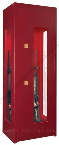 Оружейный сейф с бронестёклами и подсветкой GunSafe BS9 F6A9 L Mauer Flock в Москве купить в интернет магазине - 5 Китов