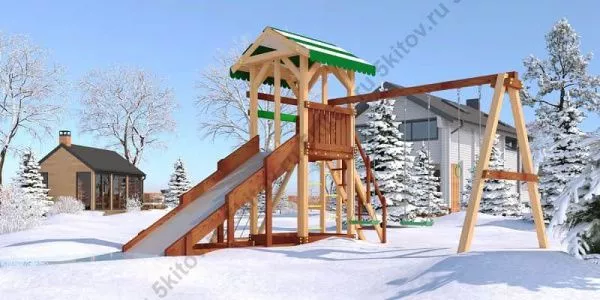 Детский городок Савушка 4 сезона 4 (зима\лето) в Москве купить в интернет магазине - 5 Китов