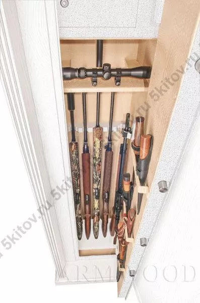 Оружейный сейф в дереве Armwood 95 EL DS2 LUX Patina в Москве купить в интернет магазине - 5 Китов