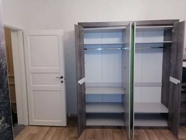Шкаф для одежды 4-х дверный Гарда Сосна Джексон в Москве купить в интернет магазине - 5 Китов