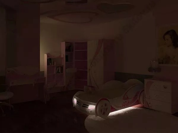 Кровать-машина 90*190 Princess в Москве купить в интернет магазине - 5 Китов