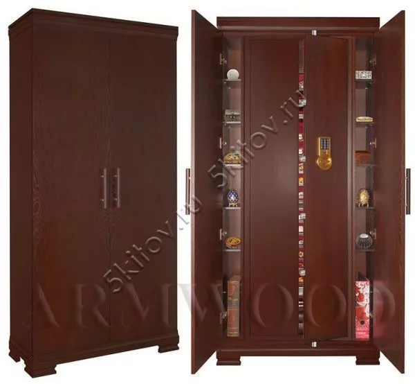 Cейф в дереве Armwood 12 EL JS 2Dr DS31 Flock Plus в Москве купить в интернет магазине - 5 Китов