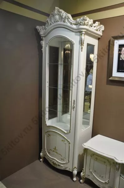 Комплект гостиной Элиза (витрина левая/правая, тумба тв), беж в Москве купить в интернет магазине - 5 Китов