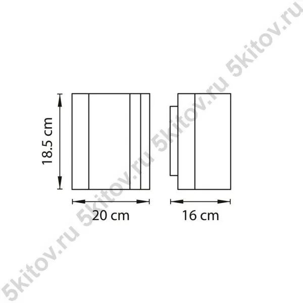 Бра NUBI LEGNO 802615 в Москве купить в интернет магазине - 5 Китов