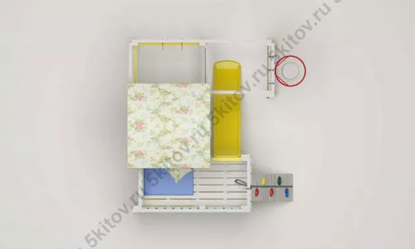 Игровой комплекс-кровать Савушка Baby - 8 в Москве купить в интернет магазине - 5 Китов