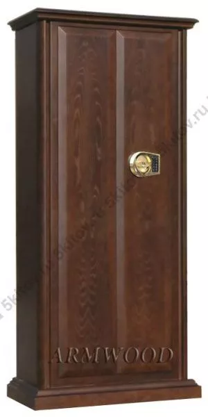 Оружейный сейф в дереве Armwood 757d32 EL Lux Plus в Москве купить в интернет магазине - 5 Китов