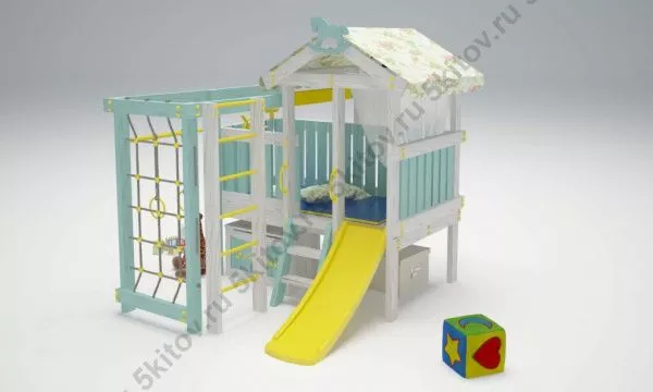Игровой комплекс-кровать Савушка Baby - 1 в Москве купить в интернет магазине - 5 Китов
