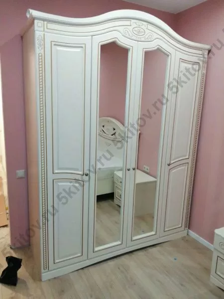 Спальня Сорренто, беж в Москве купить в интернет магазине - 5 Китов