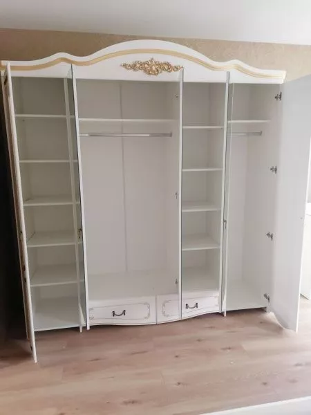 Спальня Рим 5П, белая в Москве купить в интернет магазине - 5 Китов