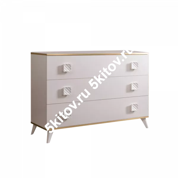 Комод Diora, слоновая кость/золото в Москве купить в интернет магазине - 5 Китов