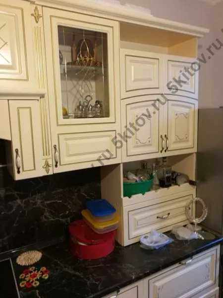 Кухня Прага 3.2 СК, беж в Москве купить в интернет магазине - 5 Китов