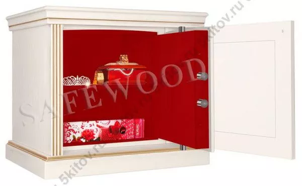 Элитный сейф в дереве SafeWood 57EL DS2 Flock Patina в Москве купить в интернет магазине - 5 Китов