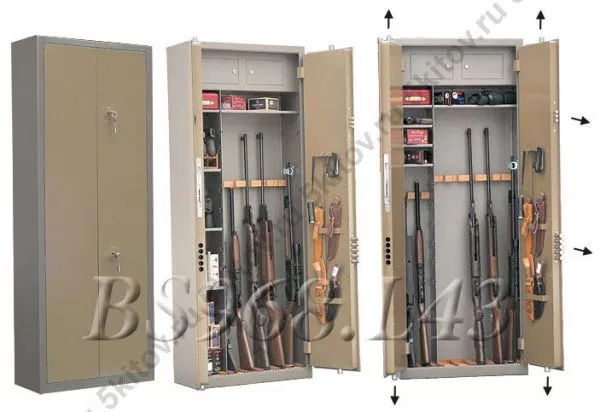Оружейный сейф GunSafe BS968.L43 в Москве купить в интернет магазине - 5 Китов
