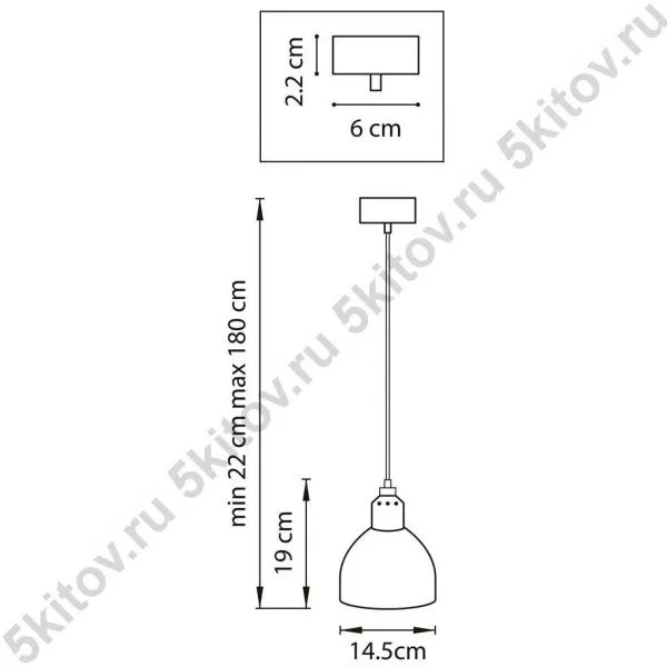 Подвес Loft 765014 в Москве купить в интернет магазине - 5 Китов