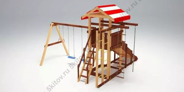 Детский городок Савушка 4 сезона 3 (зима\лето) в Москве купить в интернет магазине - 5 Китов
